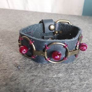Magenta Magic Cuff bracelet